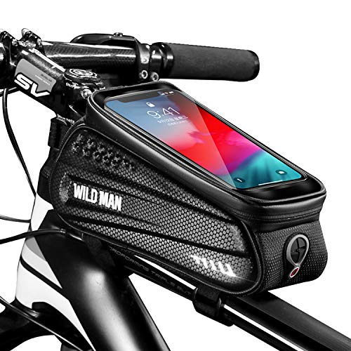 Bicicleta de Haicom para Apple iPhone 12 4 esquinas soporte móvil bolso bike Holder 